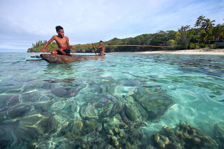 Plage de Ngšni - Lifou - Iles Loyauté