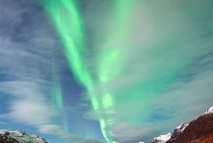 Aurore boréale - Comté de Troms - Norvège