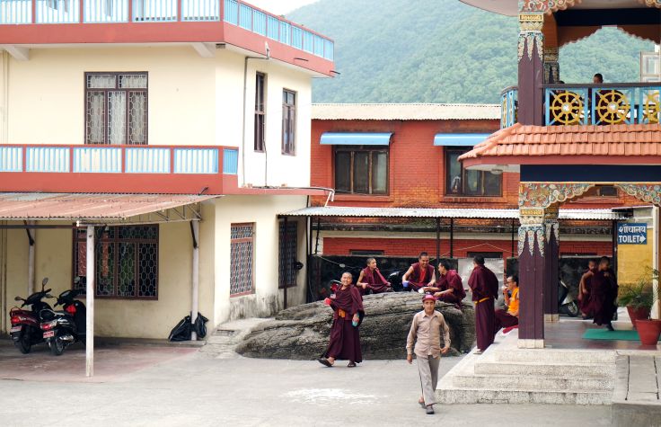 Monastère à Pokhara - Région des Annapurna - Népal