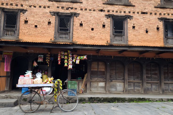 Dans les rues de Pokhara - Région des Annapurna - Népal