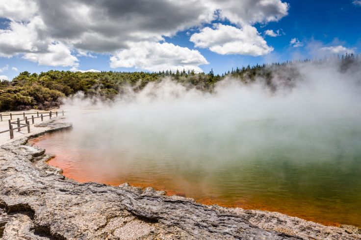 Parc géothermique de Wai-O-Tapu - Ile du Nord - Nouvelle-Zélande
