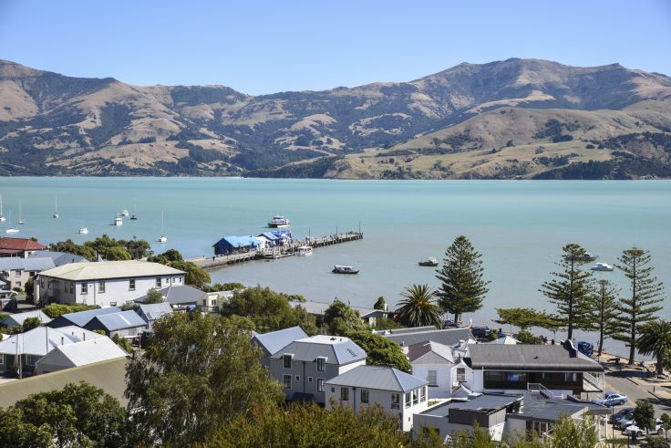 Akaroa - Ile du Sud - Nouvelle-Zélande
