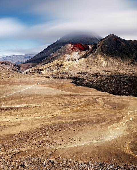 Mont Ngauruhoe - Parc national de Tongariro - Île du Nord - Nouvelle-Zélande