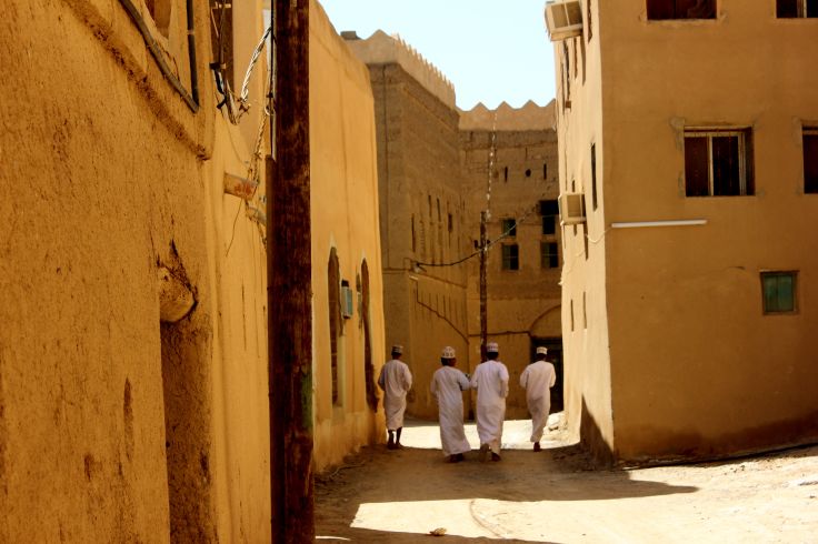 Dans les rues du village d’Al Hamra - Oman
