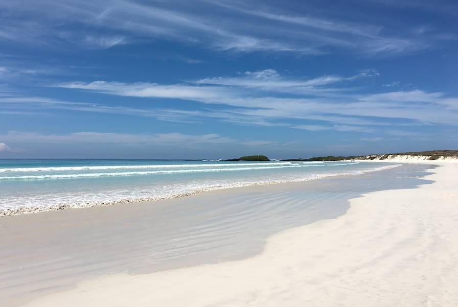 Tortuga Bay sur l'île Santa Cruz - Îles Galápagos - Equateur