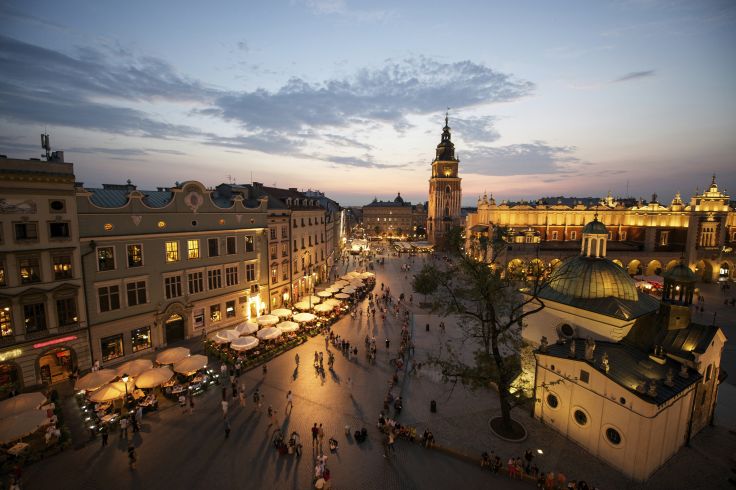 Place du marché principal - Cracovie - Pologne