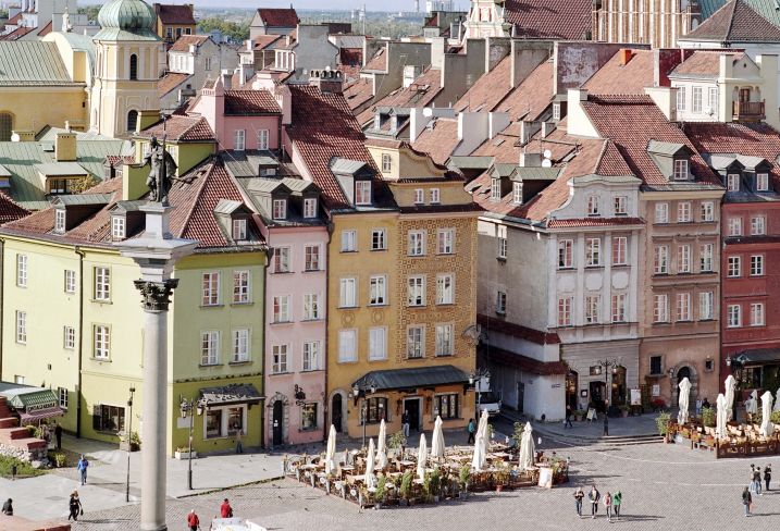 Place du château - Varsovie - Pologne