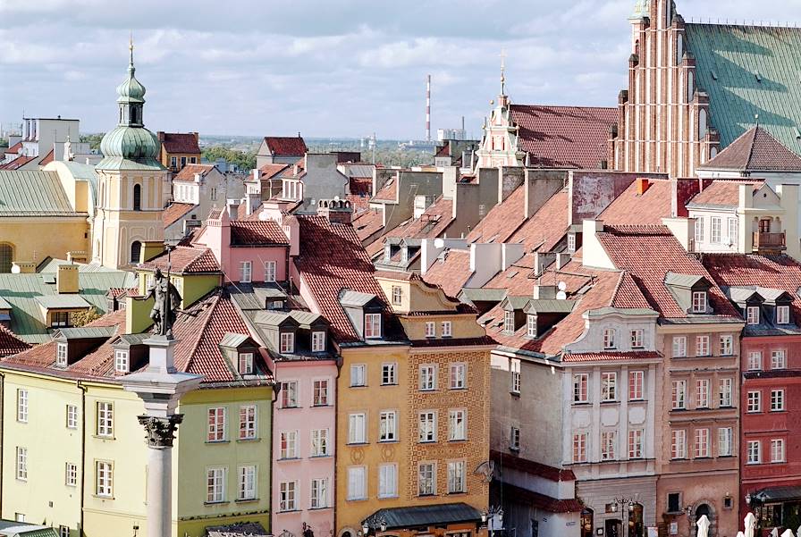 Place du château - Varsovie - Pologne