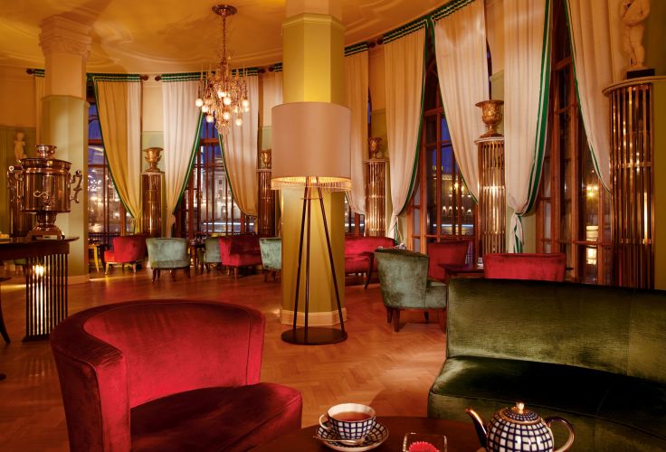 Hotel Astoria (Rotonda Lounge) - St Petersbourg - Russie