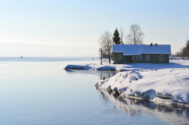 Lac Onega - Île de Kiji - Carélie - Russie