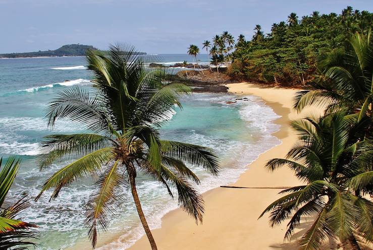 Plage de Porto Alegre - Sao Tomé