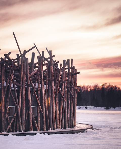 Voyages itinérants Suède - Laponie - Lulea - Harads - Jukkasjärvi - Abisko