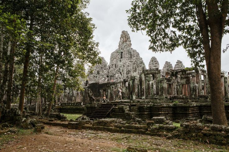 Temple Bayon - Angkor Thom - Cambodge