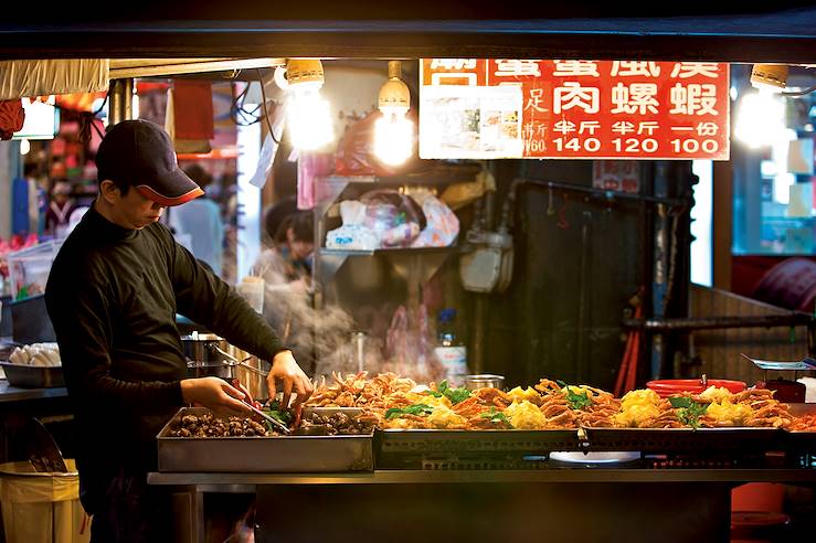 Marché de keelung - Taipei - Taïwan
