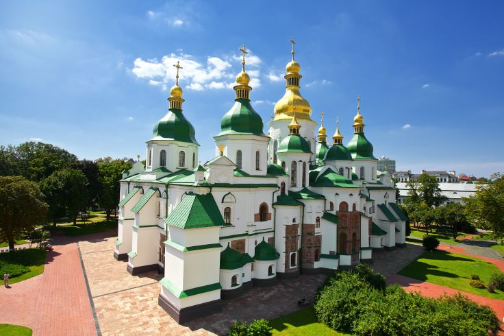 Cathédrale Sainte Sophie - Kiev - Ukraine