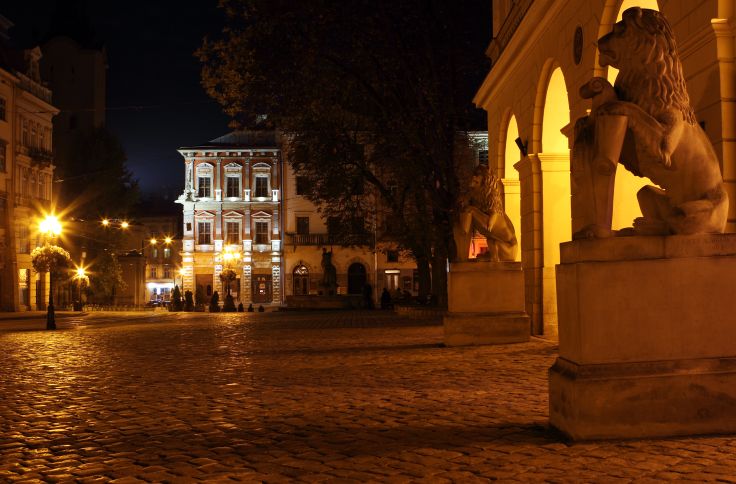 Square Rynok - Lvov- Ukraine