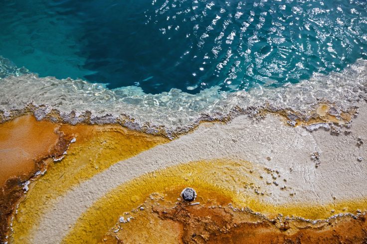 Hot spring Black Pool - Yellowstone National Park - Wyoming - Etats-Unis