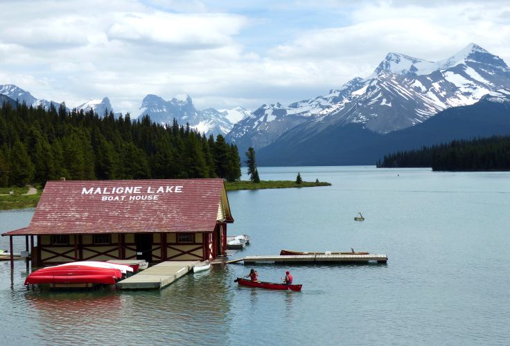 Lac Maligne - Parc national de Jasper - Alberta - Canada