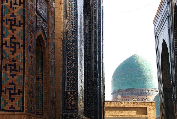 La nécropole de Chakhi-Zinda à Samarkand - Ouzbékistan