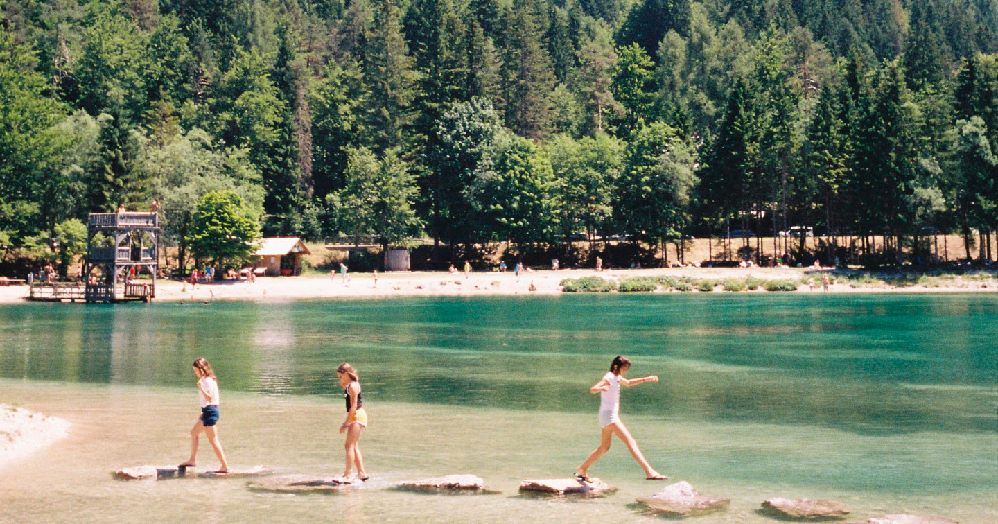 Pieds dans l'eau Slovénie