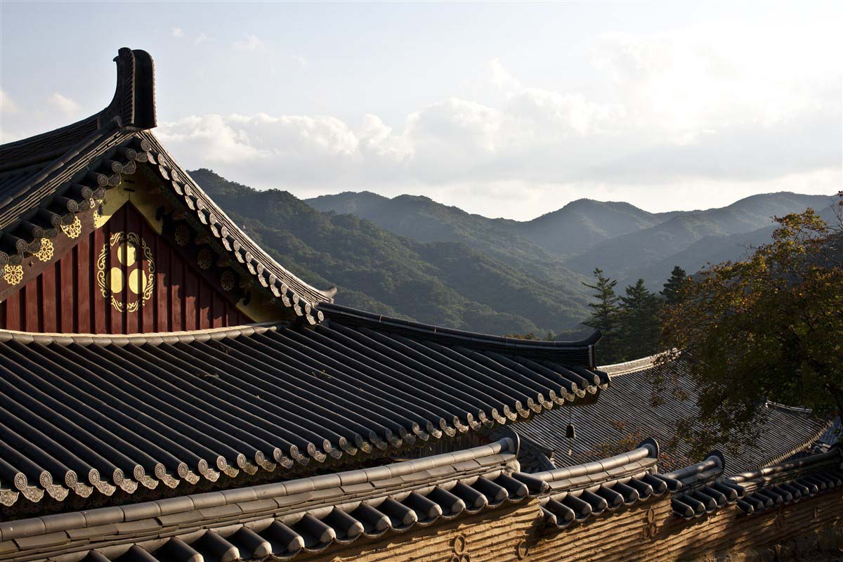 Temple en Corée