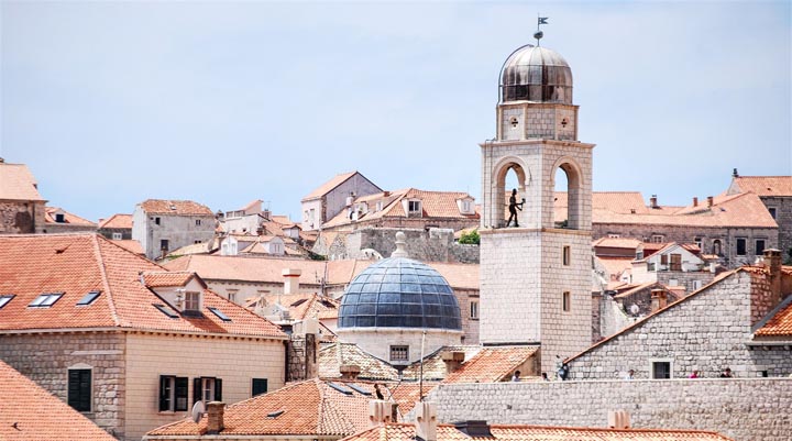 Dubrovnik ville rose