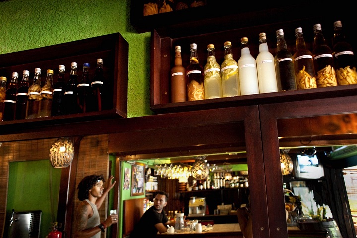 Bar à l'Île Maurice