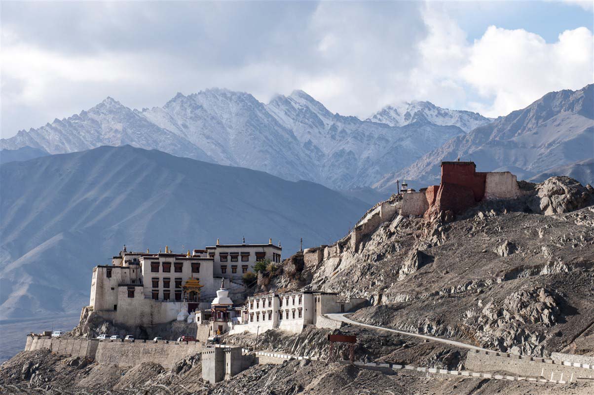 Panorama de la vallée de Ladakh