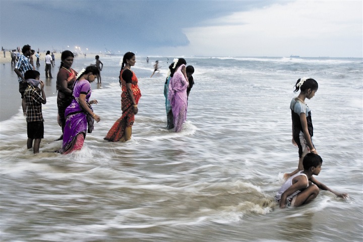 Marina Beach Madras Tamil Nadu Inde