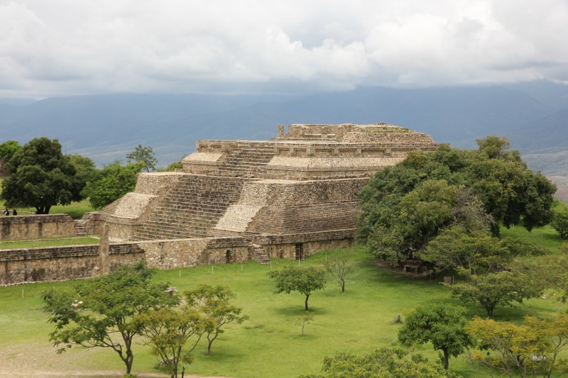 La ville de Monte Alban 