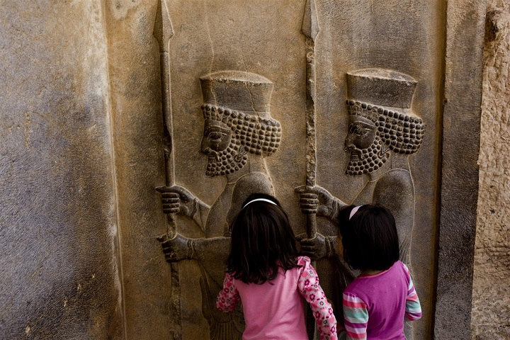 Pique-nique à Persépolis