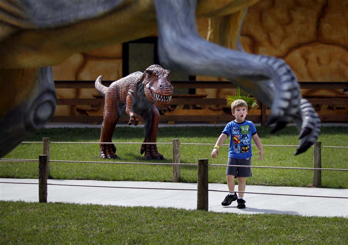 Un enfant chez Universal Studios