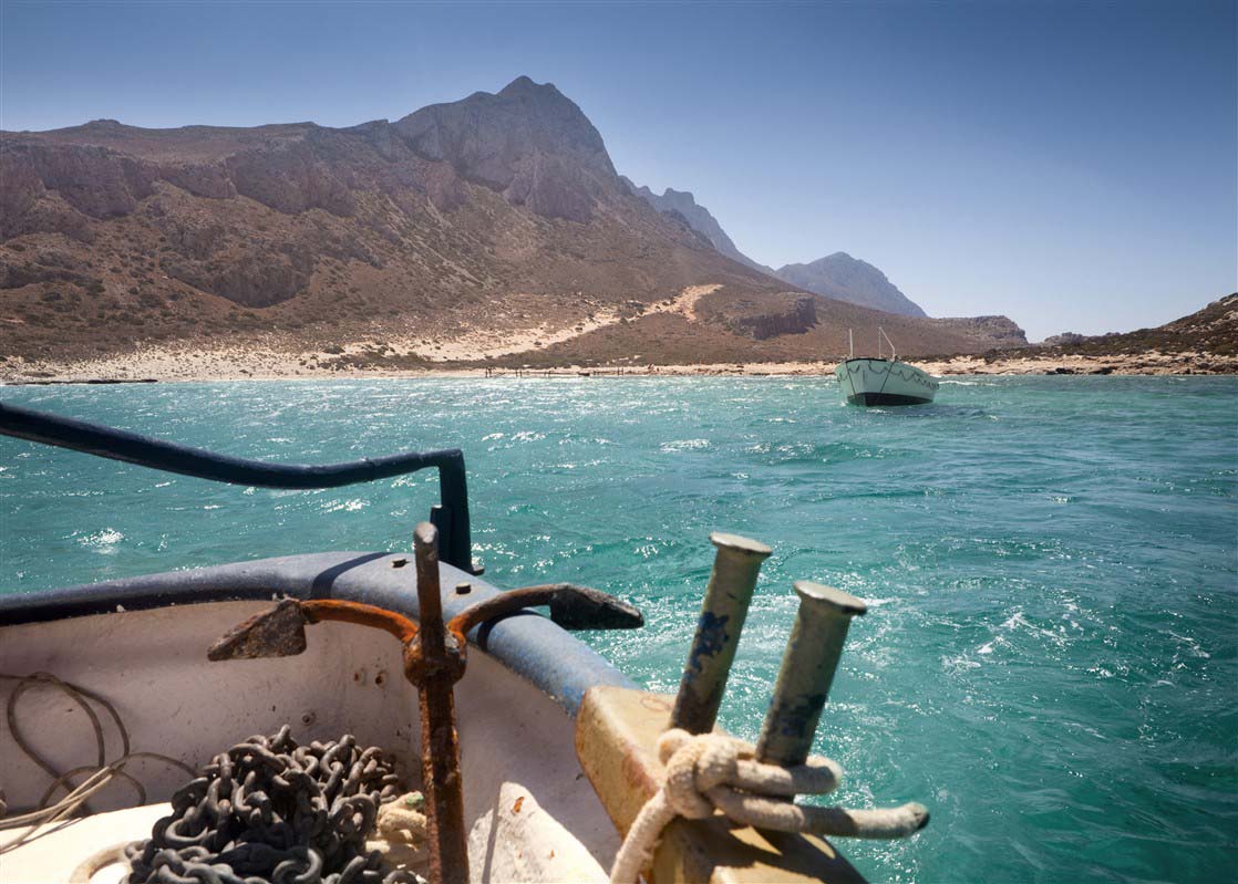 Bateau en Crète