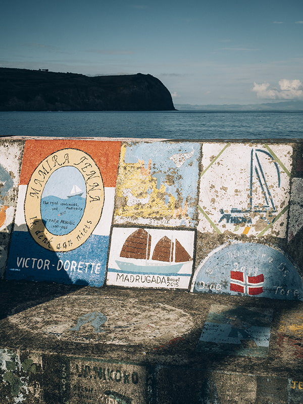 Décoration en bord de mer dans les Açores