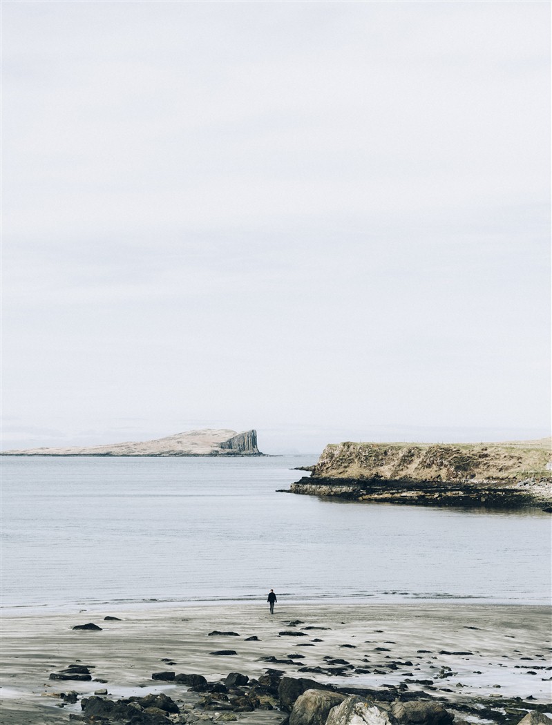 Bord de mer de l'île de Skye