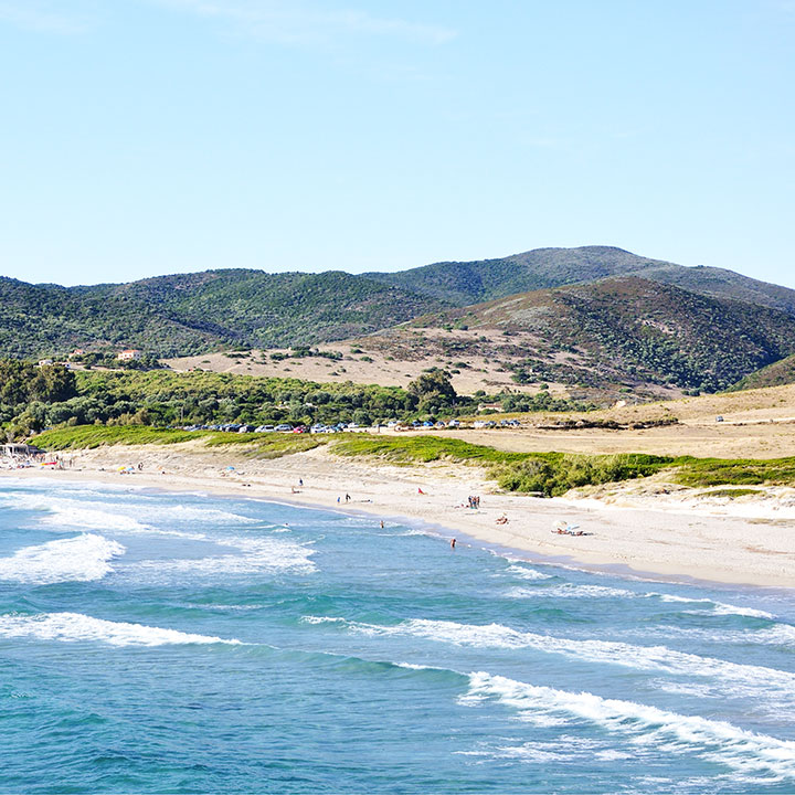 Plage à Capo di Feno