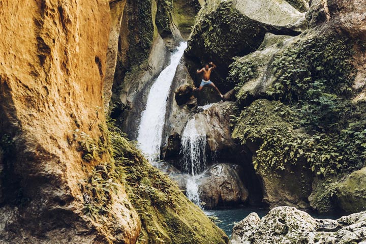 cascade à Haïti