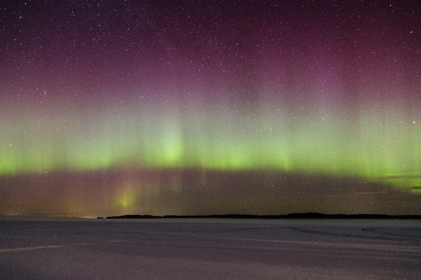 aurores boréales Laponie