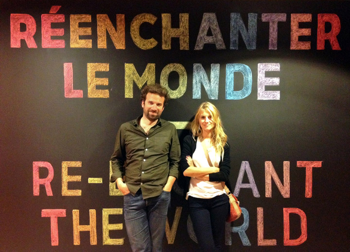 Mélanie Laurent et Cyril Dion présent le film "Demain"