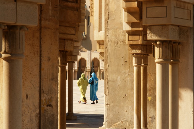 deux femmes à Casablanca