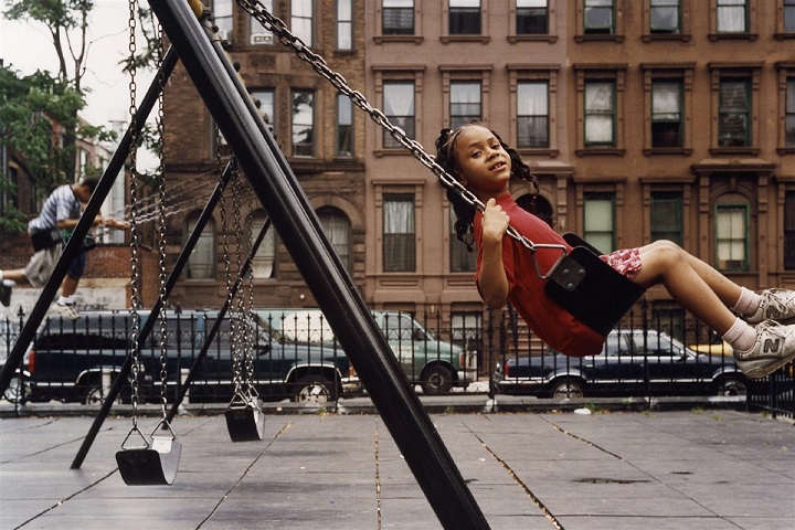 enfant a Harlem New York