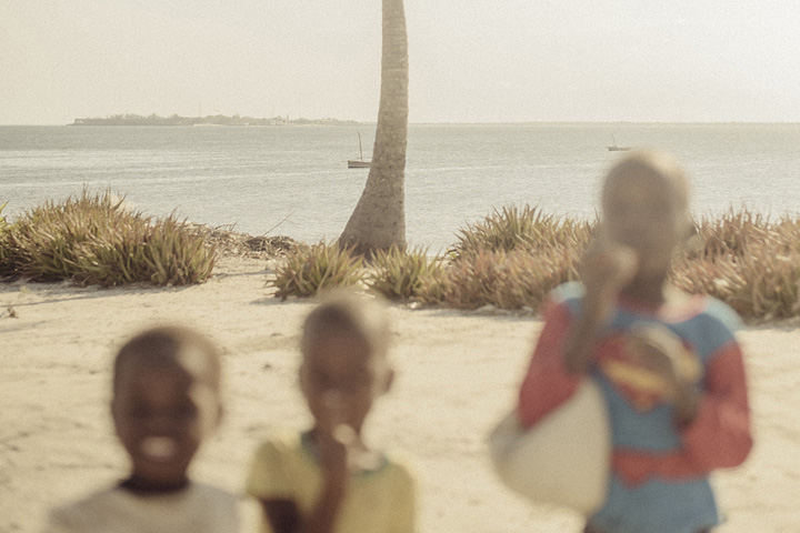 enfant sur la plage