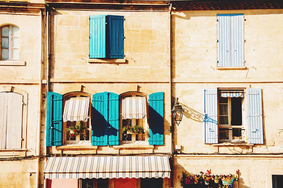 Fenêtres village de Provence