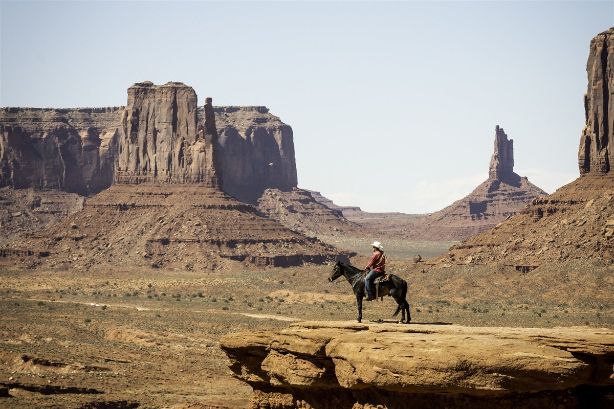 Balade à cheval aux USA