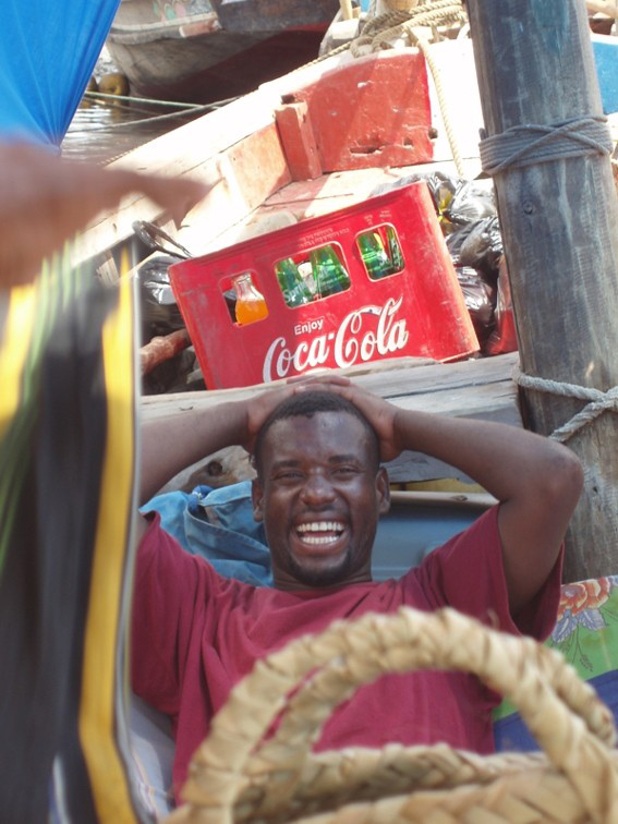 Homme à Lamu