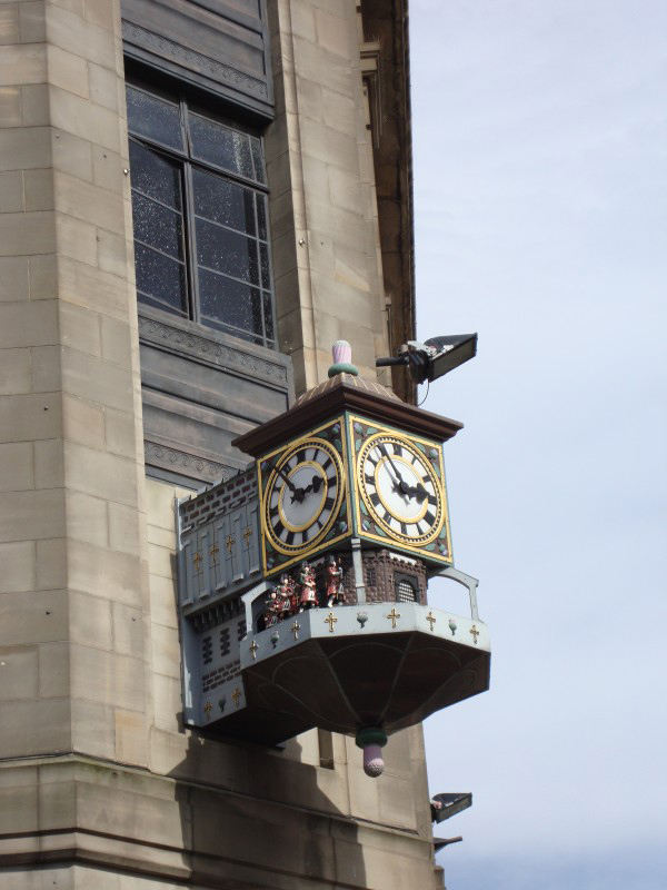 Horloge Royal Mile Edimbourg