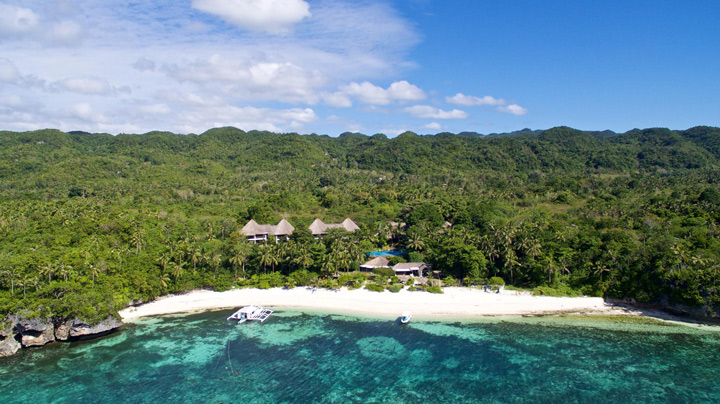 La plage de l’Hôtel Amun Ini