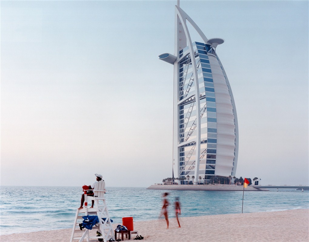 Jolie plage de Dubaï
