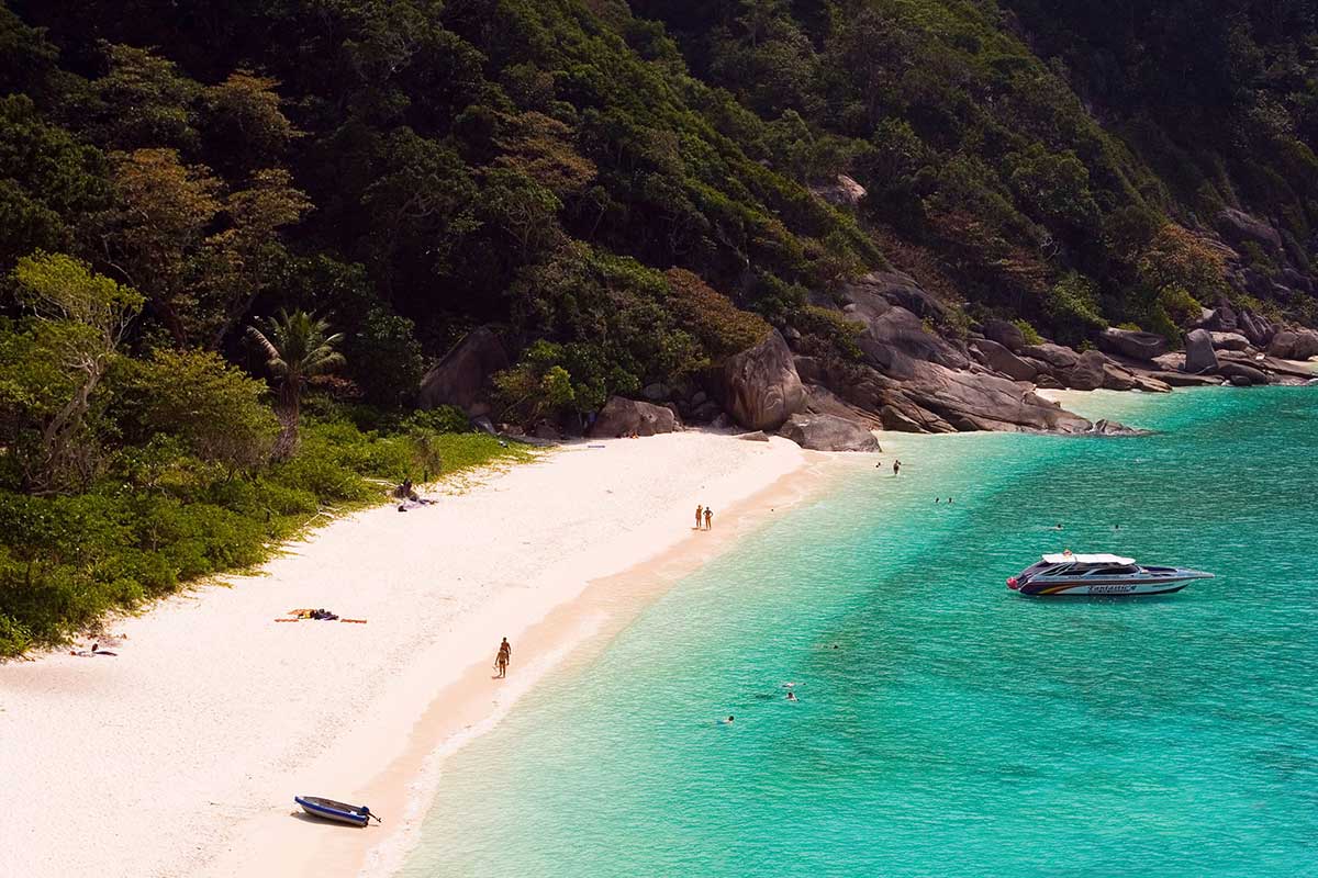 jolie plage de thailande