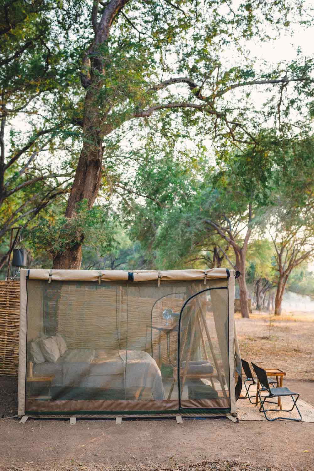 The Kutali Camp en Zambie